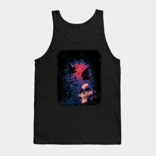 Ravens. Blue and red. Tank Top